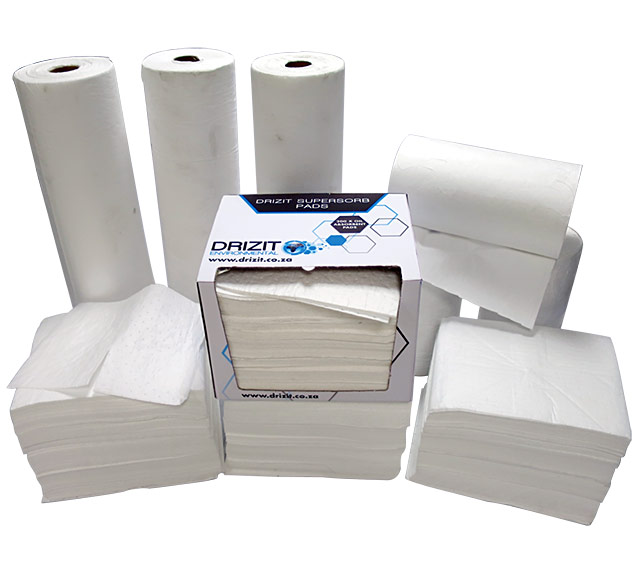 Oil Absorbent Pads and Rolls